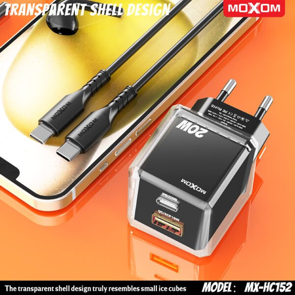 Moxom Fast Charger 20/18W